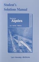 Cover of Student Solutions Manual for Beginning Algebra