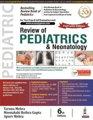 Cover of Review of Pediatrics & Neonatology