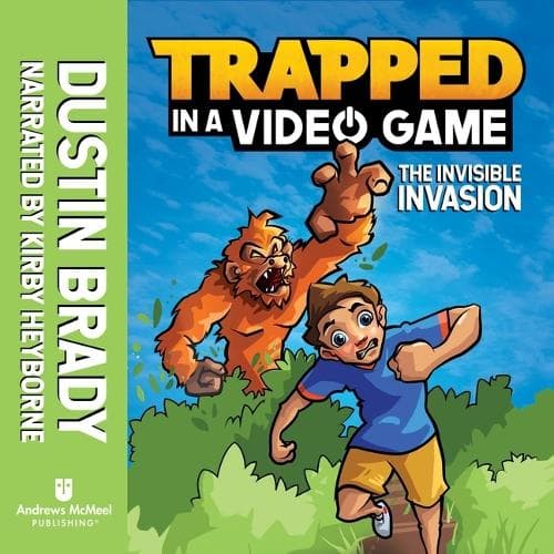 Cover of Trapped in a Video Game: The Invisible Invasion