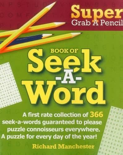 Cover of Super Grab A Pencil Book of Seek-A-Word