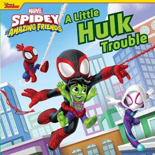 Cover of Spidey and His Amazing Friends: A Little Hulk Trouble