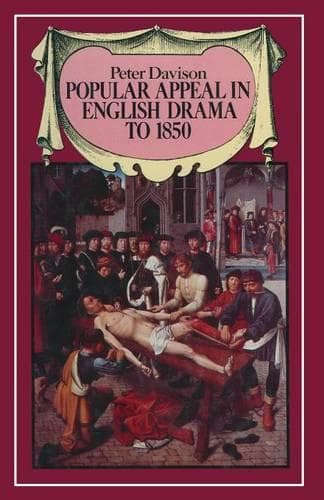 Cover of Popular Appeal in English Drama to 1850