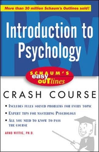 Cover of Schaum's Easy Outline of Introduction to Psychology