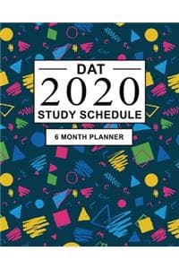 Cover of DAT Study Schedule