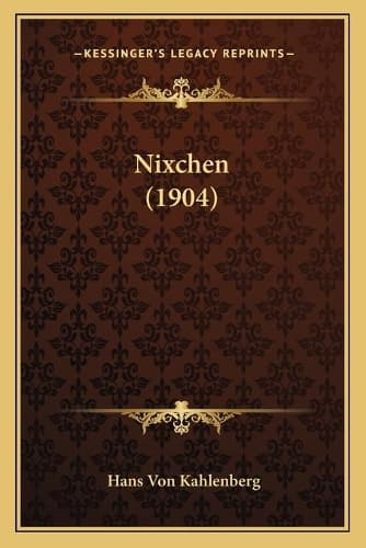 Cover of Nixchen (1904)