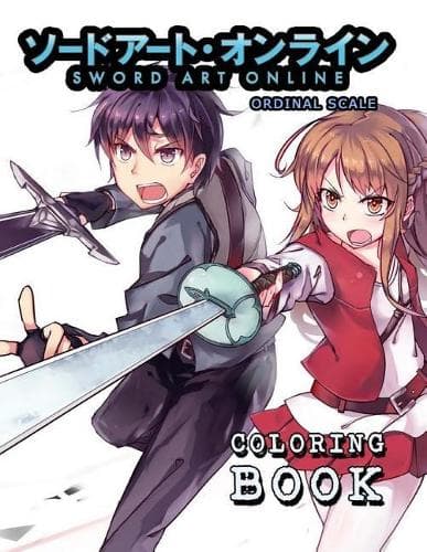 Cover of Sword Art Online Coloring Book