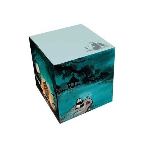 Cover of Big Panda and Tiny Dragon Sticky Note Memo Cube