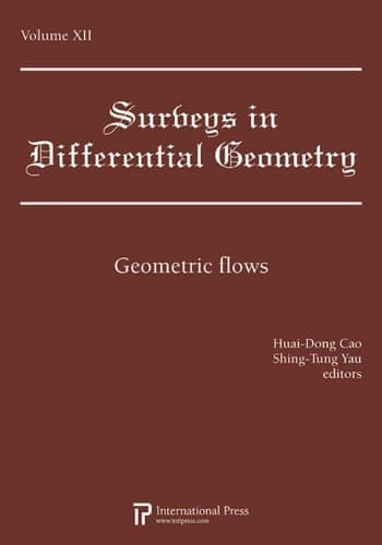 Cover of Geometric Flows, Volume 12