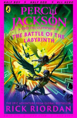 Cover of Percy Jackson and the Battle of the Labyrinth (Book 4)
