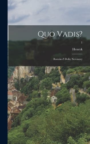 Cover of Quo vadis?