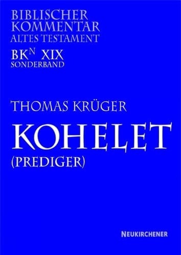 Cover of Kohelet (Prediger)