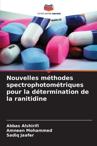 Cover of Nouvelles méthodes spectrophotométriques pour la détermination de la ranitidine