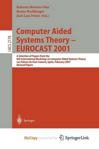Cover of Computer Aided Systems Theory - Eurocast 2001