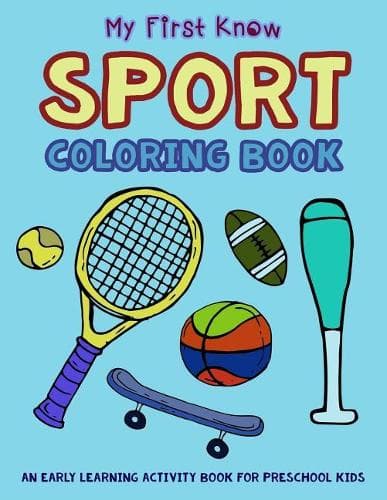 Cover of My First Know Sport Coloring Book