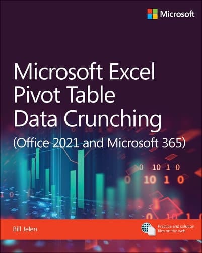 Cover of Microsoft Excel Pivot Table Data Crunching (Office 2021 and Microsoft 365)