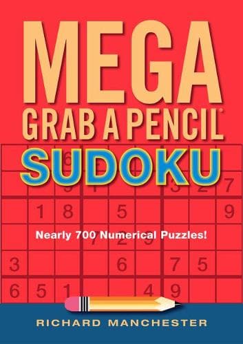 Cover of Mega Grab a Pencil Sudoku
