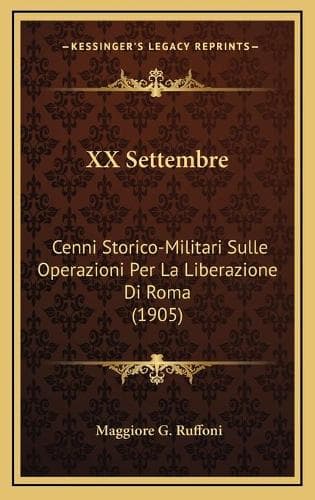Cover of XX Settembre