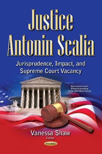 Cover of Justice Antonin Scalia