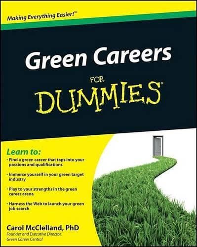 Cover of Green Careers For Dummies