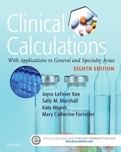 Cover of Clinical Calculations