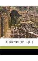 Cover of Thucydidis I-[Ii]