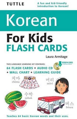 Cover of Tuttle Korean for Kids Flash Cards Kit