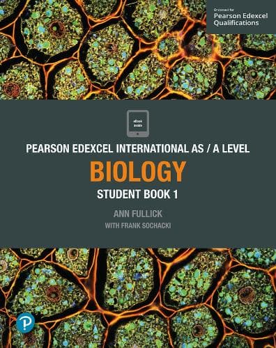 Cover of Pearson Edexcel International AS Level Biology Student Book
