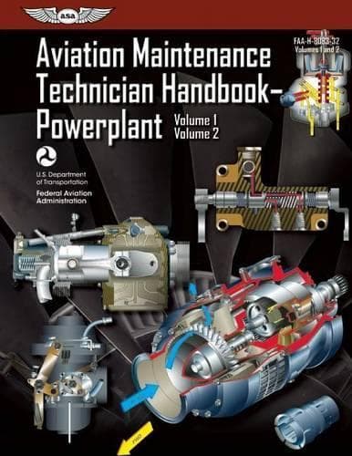 Cover of Aviation Maintenance Technician Handbook?powerplant: FAA-H-8083-32 Volume 1 / Volume 2