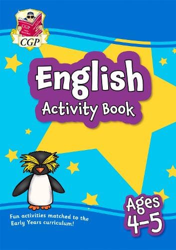 Cover of English Activity Book for Ages 4-5 (Reception)