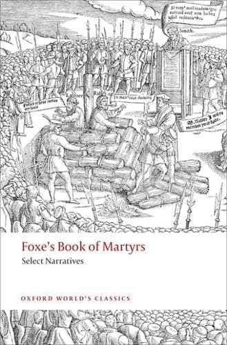 Cover of Foxe's Book of Martyrs