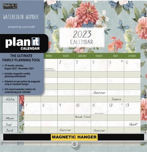 Cover of Watercolor Wonder 2023 Plan-It(tm) Calendar