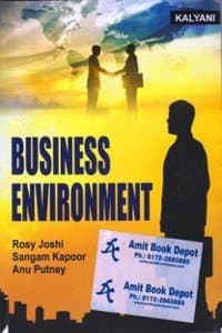 Cover of Business Environment B.Com 5th Sem. Pb. Uni.