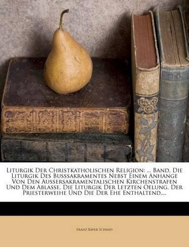 Cover of Liturgik der christkatholischen Religion.