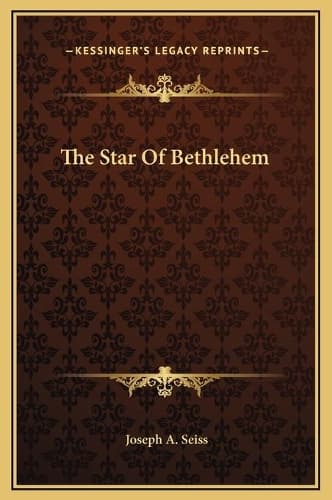Cover of The Star Of Bethlehem