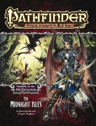 Cover of Pathfinder Adventure Path: Wrath of the Righteous Part 4 - The Midnight Isles