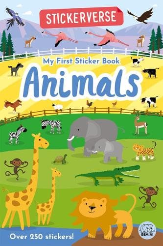 Cover of Stickerverse - My First Sticker Book Animals: (Stickerverse)