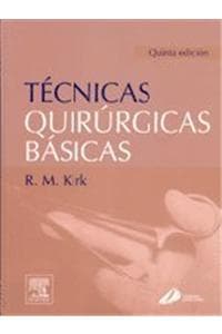 Cover of Técnicas Quirúrgicas Básicas