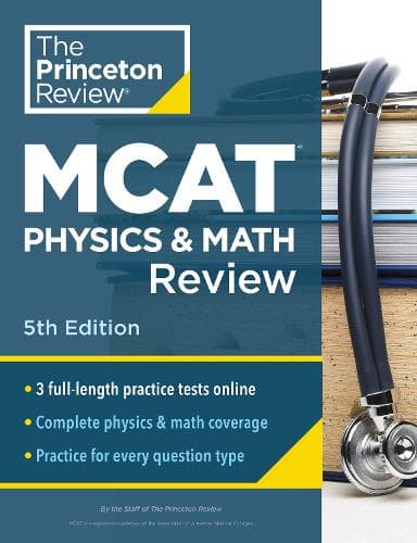 Cover of Princeton Review MCAT Physics and Math Review, 5th Edition