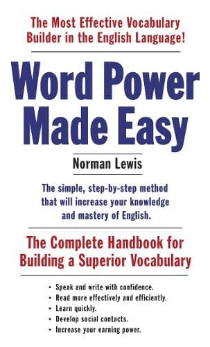 Cover of Word Power Made Easy: The Complete Handbook for Building a Superior Vocabulary