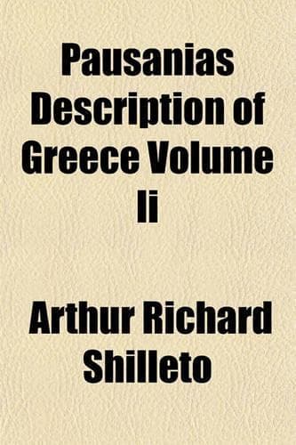 Cover of Pausanias Description of Greece Volume II