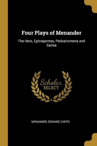 Cover of Four Plays of Menander