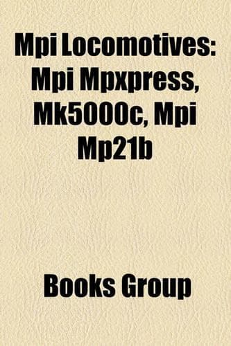 Cover of Mpi Locomotives