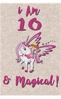 Cover of I am 10 & Magical! Journal