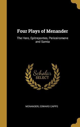 Cover of Four Plays of Menander