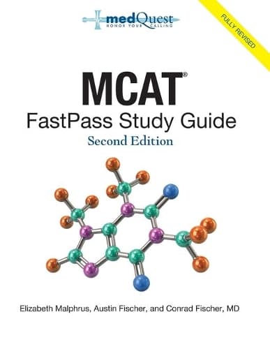 Cover of MCAT FastPass Study Guide, 2nd edition