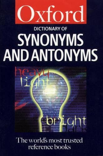 Cover of The Dictionary of Synonyms and Antonyms