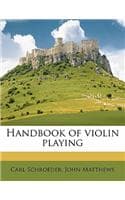 Cover of Handbook of Violin Playing