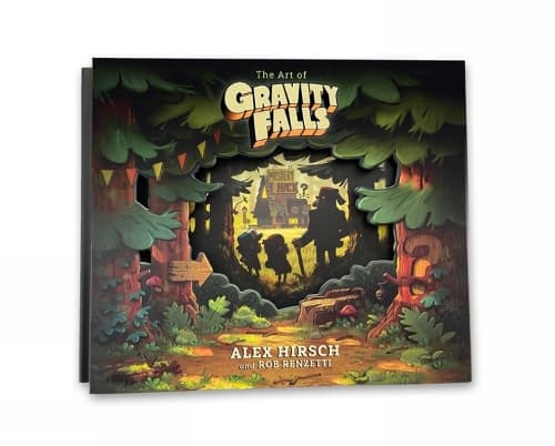 Cover of The Art of Gravity Falls