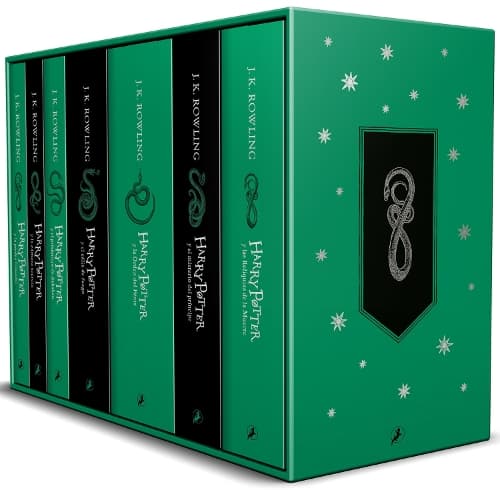 Cover of Estuche Harry Potter Slytherin (Edición Limitada) / Harry Potter Slytherin House. Boxed Set (Limited Edition)