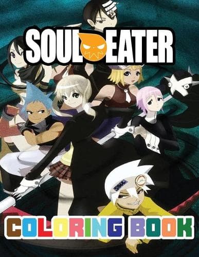 Cover of Soul Eater Coloring Book